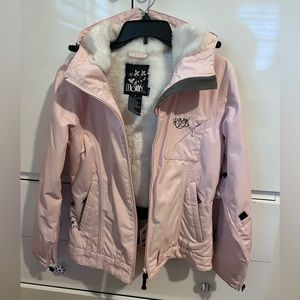 Roxy pink snow jacket